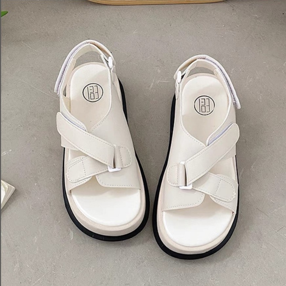 beautiful white sandal